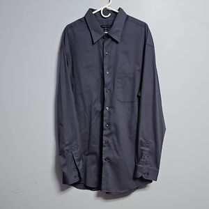 Van Heusen Purple Dress Shirt Classic Tailored Design‎